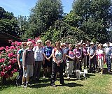 Buckland - Rest stop on Peter's Betchworth walk (photo: Jan T) - SWVR Photos