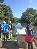 Walk along the Military Canal - Coach trip to Hythe 22/09/2019 (photo: Janet R-T) - SWVR Photos