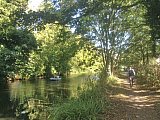 Walk along the Military Canal - Coach trip to Hythe 22/09/2019 (photo: Janet R-T) - SWVR Photos